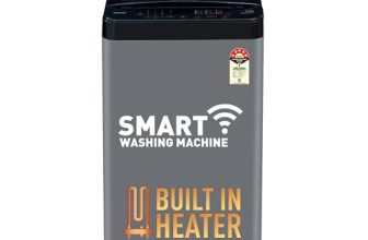 Panasonic 7 Kg Wifi Fully-Automatic Top Loading Smart Washing Machine (NA-F70CH3CRB, Charcoal Inox Grey, Drynamic Spin)