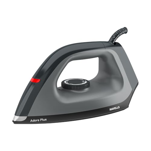 Havells TruSteam 1600 Watt Steam Iron with Self Cleaning Function|Vertical & Horizontal Ironing|220 ml Tank for Longer Ironing|High Steaming Rate upto 15 gm/min|2Yr Manufacturer Warranty(Pink)