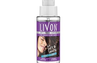 Livon Serum for Women & Men |For Dry & Rough Hair for 24 Hour Frizz-free Smoothness |With Argan Oil & Vitamin E |50 ml