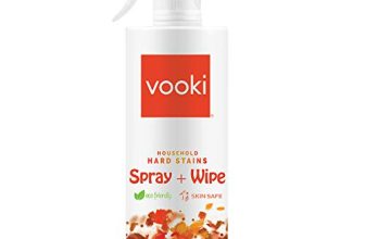 Vooki Eco-Friendly Heavy Duty All Purpose Hard Stain Cleaner and Kitchen Cleaning Spray, Removes Tough Stove, Oil, Grease, Chimney, Wall, Sink, Home and Commercial Use – 500ml