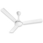 Havells Mozel XP 1200mm Ceiling Fan, Best in Class Base Fan with High Air Delivery, Energy Saving & 100% Pure Copper Motor | 2 Year Warranty | Matt White