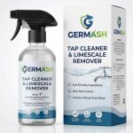 Tap Cleaner & Limescale Remover 500ml | Removes Hard Water Stains, Calcium Deposits & Rust Marks in 60 Seconds | Descaler for Taps, Faucets, Showers, Tiles, Mirrors & Bathroom Fittings | Shine Formula