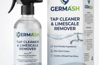 Tap Cleaner & Limescale Remover 500ml | Removes Hard Water Stains, Calcium Deposits & Rust Marks in 60 Seconds | Descaler for Taps, Faucets, Showers, Tiles, Mirrors & Bathroom Fittings | Shine Formula