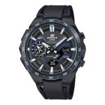 Casio Edifice ECB-2200PB-1ADF Bluetooth Analog-Digital Black Dial Men Watch Black Resin Strap (ED611)
