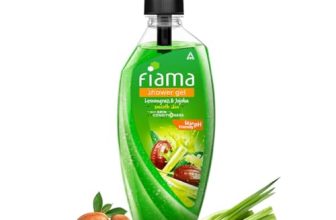 Fiama Body Wash Shower Gel Lemongrass & Jojoba, 500ml, Body Wash for Women and Men with Skin Conditioners for Smooth & Moisurised Skin, Suitable for All Skin Types