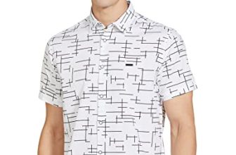 The Indian Garage Co Shirt Short Sleeves Slim Fit White Medium