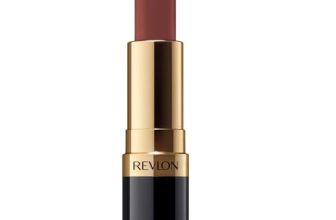 REVLON Super Lustrous Creme Lipstick, 80% Conditioning Ingredients, intance color, Waterproof, Long-Lasting, 100% Vegan Lipstick, Chocolate Velvet, 4.25 gm