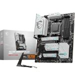MSI X670E Gaming Plus WiFi Motherboard, ATX – Supports AMD Ryzen 7000 Series Processors, AM5, DDR5 Memory Boost 7800+MHz/OC, 3 x PCIe 5.0 x16, 1 x M.2 Gen5, Wi-Fi 6E
