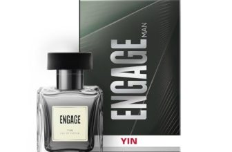 Engage Yin Eau De Parfum for Him 50ml, Citrus & Fresh Scent, Premium Fragrance, Premium Long-Lasting Perfume, Skin-Friendly, Ideal Gift for Men