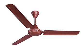 Crompton SUREBREEZE HILLBRIZ 1200 mm (48 inch) Ceiling Fan (Brown) 1 Star