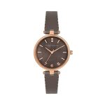 French Connection Leather Analog Grey Dial Women’s Watch-Fc27E