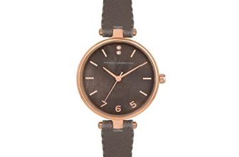 French Connection Leather Analog Grey Dial Women’s Watch-Fc27E