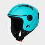 STUDDS Vogue ISI Certified Open Face Motorcycle Helmet for Men and Women with Clear Visor