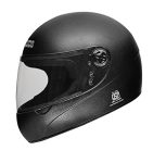 STUDDS Chrome Deluxe ISI Certified Full Face Helmet (Black – XL)