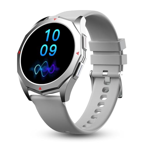 Pebble Bravo 1.99″ (5.05 cm) Infinite Display, Bright HD Display 600Nits BT Calling, One Time BT Connect, 520 mAh Battery, Health Suite, Multi Sports Mode, Rugged Built – Military Grey