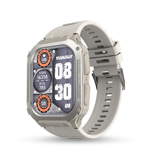 Pebble Rio 1.39″ HD Display, Bluetooth Calling, Health Suite, Multiple Watch Faces, Multi Sports Modes, Alarm & Notification, DIY Watch Faces, Metal Body, in-Build Games, World Clock