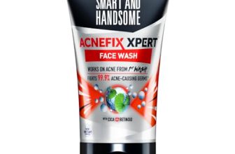 Smart And Handsome Acnefix Xpert Face Wash 100g | Anti-Acne, Non-Irritant Formula, No Added Colors/Fragrance, Works From 1st Wash, Fights 99.9% Acne-Causing Germs | With Cica + Retinoid