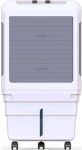 BAJAJ 85 L Desert Air Cooler High Air Delivery Turbo Fan Technology 3-Side Honeycomb Cooling Inverter Compatible(White and Grey, DMH 85X)