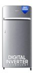 Samsung 189 L, 5 Star, Digital Inverter, Direct-Cool Single Door Refrigerator (RR21H2G25S8/HL, Silver, Elegant Inox, Single Touch Defrost, 2026 Model)