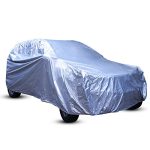 Amazon Brand – Solimo SUV Car Cover, Silver (SUV 300, BRV, WRV, Creta, Breeza, Jeep Canvas, Ecosport, etc.)