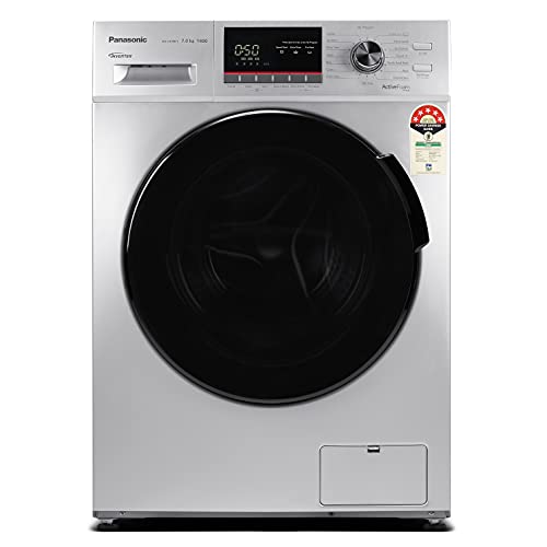 Hisense 7.0 Kg Fully-Automatic Front Loading Washing Machine (WFVB7012MS, Silver, Steam Wash, Built in Heater ), ‎Silver
