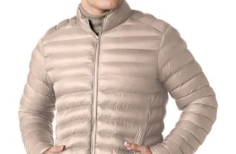 Amazon Brand – Symbol Men’s 100% Nylon Regular Fit Quilted Bomber Jacket_AW23-SY-JK-20_Camel_XL