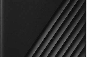 WD My Passport 1 TB External Hard Disk Drive (HDD) 5 GB/s, USB 2.0, USB 3.0 Cable, Compatible with Windows(Black)