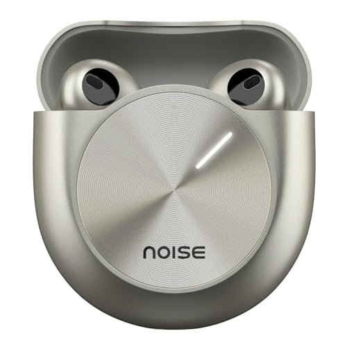 Boat Nirvana Crystl, Transparent Case,Spatial Audio, ANC(~32dB), 100Hrs Battery,4Mics ENx,App Support, Bluetooth Earbuds, TWS Ear Buds Wireless Earphones with mic (Quantum Black)