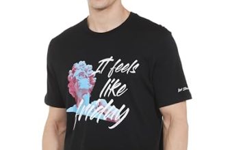 Levi’s Men Cotton Classic Fit T-Shirt (A7973-0136_Black, XL
