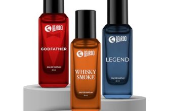 Beardo Classic Power Pack- GodFather,Whisky Smoke & Legend Perfume for Men (20ml x 3) | Long Lasting Fragrance | Long Lasting Perfume for Men | Gift for Men | Gift for Friend
