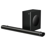 Boat Aavante 2.1 2000, 200W, EQ Modes, Multi Compatibility, Premium Design, Remote Control, v5.4 Bluetooth Sound bar, Home Theatre Soundbar Speaker(Premium Black)