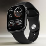 Fire-Boltt Rise X 1.96 HD Display, Wireless Charging, Rotating Crown, Bluetooth Call Smartwatch(Classic Black Strap, Free Size)