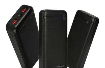 Nextech Hercules PDQC 22.5W Power Bank 20000mah Fast Charging | Triple Output (PD+2USB) & Dual Input (Type-C+Micro USB) | BIS Certified | Li-Polymer | Multi-Layer Protection | 20000 mah powerbank