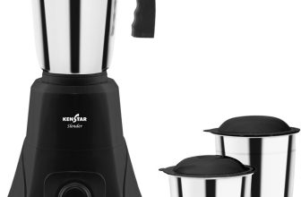 Kenstar Slender 500 W Mixer Grinder(KMSLE50K3SR0-DEK / SLENDER | 3 Jars | Black)