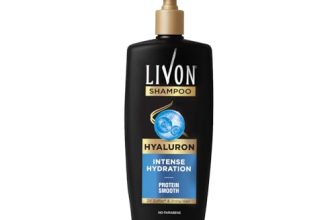 Livon Hyaluron Shampoo for Women & Men | Hydrates Dry & Dull Hair | 2x Soft & Shiny Hair | No Parabens | 650ml