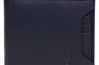 WildHorn® Oliver Blue Leather Wallet for Mens
