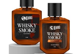 Beardo Whiskey Smoke Combo- Smoke & Bourbon Perfume for Men (50ml x 2) | Long Lasting Fragrance | Long Lasting Perfume for Men | Gift for Men | Gift for Friend