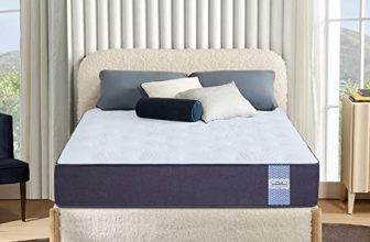Springtek Hybrid Hard & Soft Dual Comfort Mattress King Size 72×72 6 Inches | Medium Firm Support Mattresses | Double Side Comfort 2 Layer Breathable Gadda | 72×72 Inch