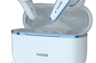 Noise Buds VS102 Elite with 50Hr Playtime, ENC, Quad Mic, Chrome finish Flybird Design Bluetooth(Sky Blue, True Wireless)