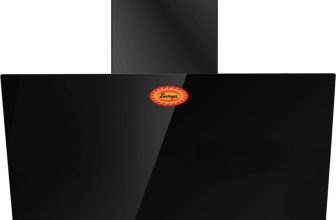 SURYA Mango60 Wall Mounted Black 1100 CMH Chimney