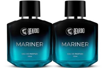BEARDO Mariner EDP for Men, (100ml X 2) | Eau De Parfum|Long Lasting Perfume for Men | Body Spray for Men | Day Time Fragrance Body Spray | Fresh, Aqua Notes | Gift for husband | Gift for boyfriend