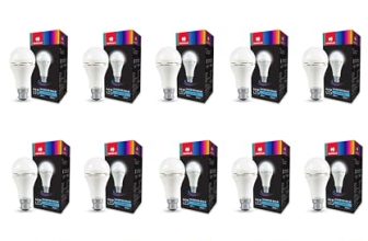 HAVELLS 8.5w LED Emergency Bulb | Shatter Resistant |Cool Day White (6500K) | B22 LED Bulb Base | Inverter Bulb for home,4 Hours battery back up| Li-ion Battery | Over charging Protection (PACK OF 20)