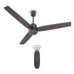 Havells FAB BLDC Ceiling Fan 1200mm, 380 RPM, Savings upto 65%, Reverse Rotation, 4 Modes (Boost, Sleep, Breeze, Mop), Low Wattage 30W, Low Noise, Air Flow:225 CMM, 3 Year Warranty, Cocoa Brown