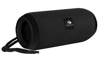Zebronics Zeb-Action Portable 10W BT Speaker with TWS Function, USB, mSD, AUX, FM, Mic & Fabric Finish(Black)