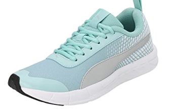 PUMA | Supernal V3 Women’s Running Shoes | Eggshell Blue-Black-White-Silver | 5UK