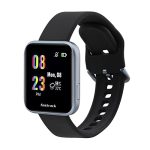 Fastrack Reflex Slay Smartwatch with Full Touch Screen 1.4-inch Display and 24×7 HRM & SpO2 Monitor-68024AP01 (Charcoal Black)
