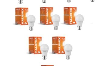 Halonix 2.9 Watt B22D LED Cool Day Light led Bulb, Pack of 10, White light