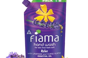 Fiama Relax Hand Wash, 750 ml Refill Pack, Value Pouch, Lavender Oil & Ylang Extracts Handwash, for Soft & Supple Hands