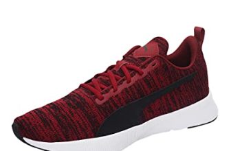 Puma, Unisex-Adult, Robust Knit, Rhubarb- Black, Running Shoe, 6UK, (37728204)