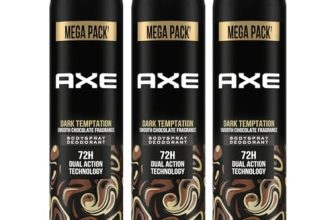 Axe Dark Temptation Long Lasting Deodorant Bodyspray For Men, 215ml (Pack of 3)